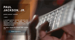 Desktop Screenshot of pauljacksonjr.com